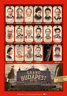 Filmposter 'Grand Budapest Hotel'