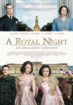 Filmposter 'A Royal Night - Ein königliches Vergnügen'