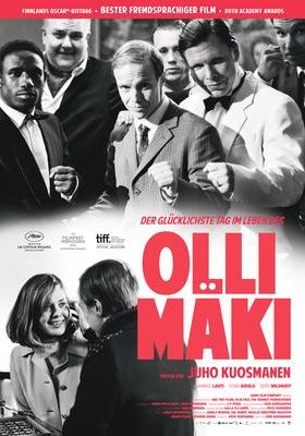 Filmposter 'Hymyilevä mies - Der glücklichste Tag des Olli Mäki'
