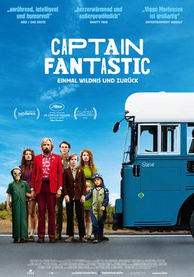 Filmposter 'Captain Fantastic - Einmal Wildnis und zurück'