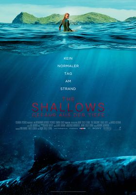 Filmposter 'The Shallows - Gefahr aus der Tiefe'