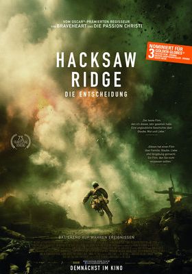 Filmposter 'Hacksaw Ridge - Die Entscheidung'