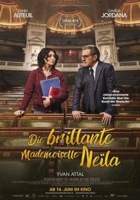 Filmposter 'Die brillante Mademoiselle Neila'