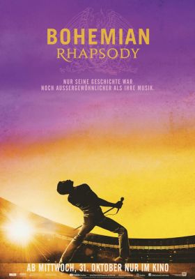 Filmposter 'Bohemian Rhapsody'