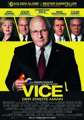 Filmposter 'Vice - Der zweite Mann'