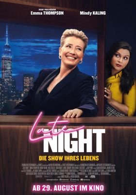 Filmposter 'Late Night - Die Show ihres Lebens'